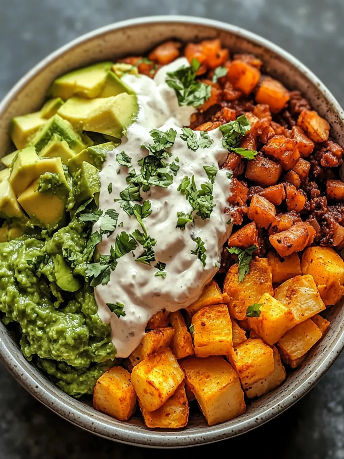 Potato Taco Bowl