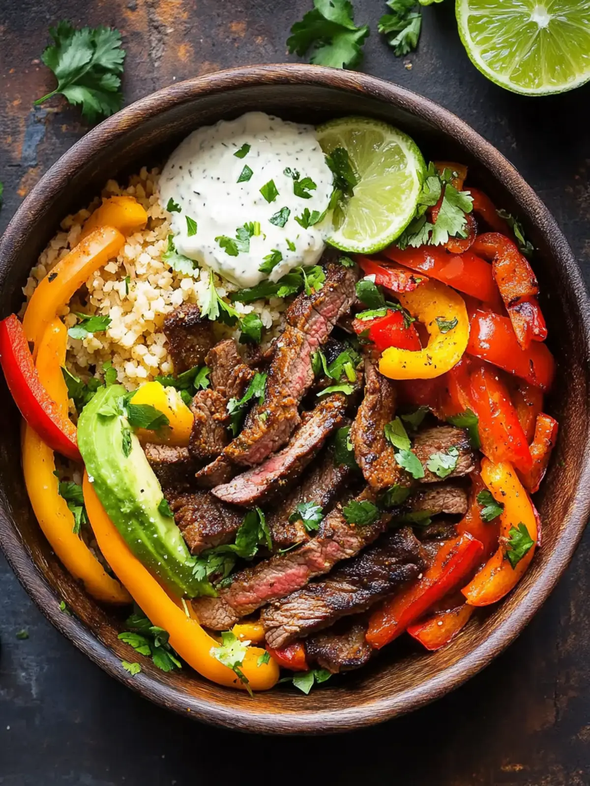 Low Carb Steak Fajita Bowl Recipe for Flavorful Weeknights