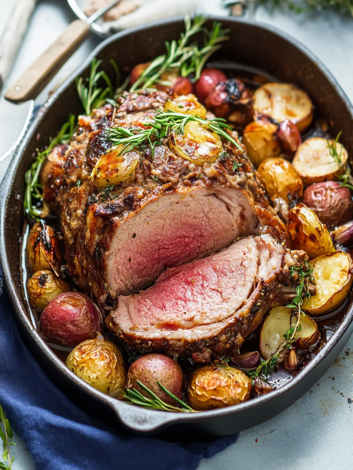 roasted leg of lamb recipe