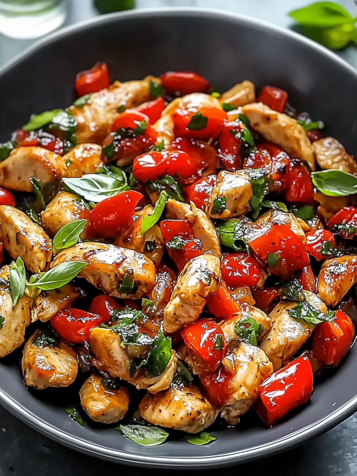 Mediterranean Chicken Stir Fry