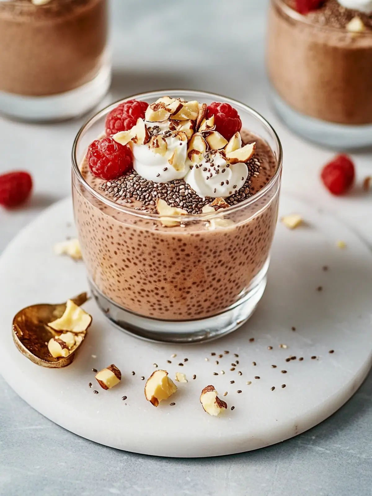 Chocolate Yogurt Chia Pudding