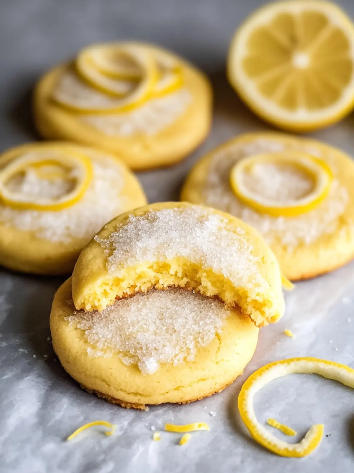 Lemon Sugar Cookies