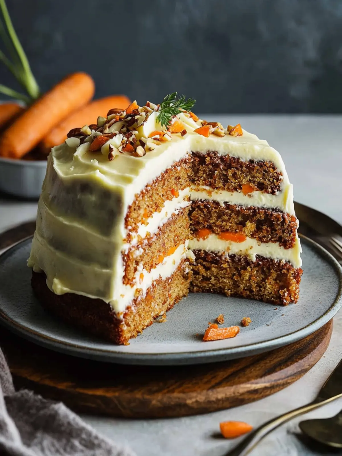 Irresistibly Moist Carrot Cake Recipe with Creamy Frosting