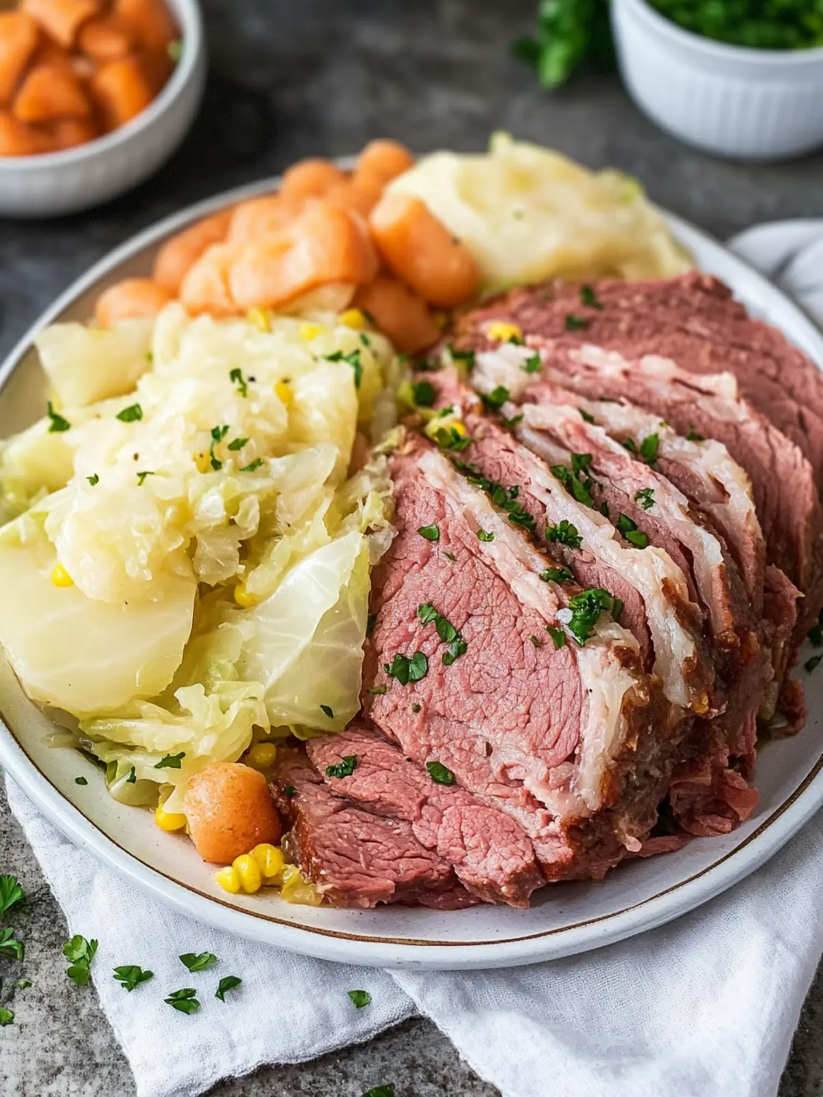 corn beef and cabbage