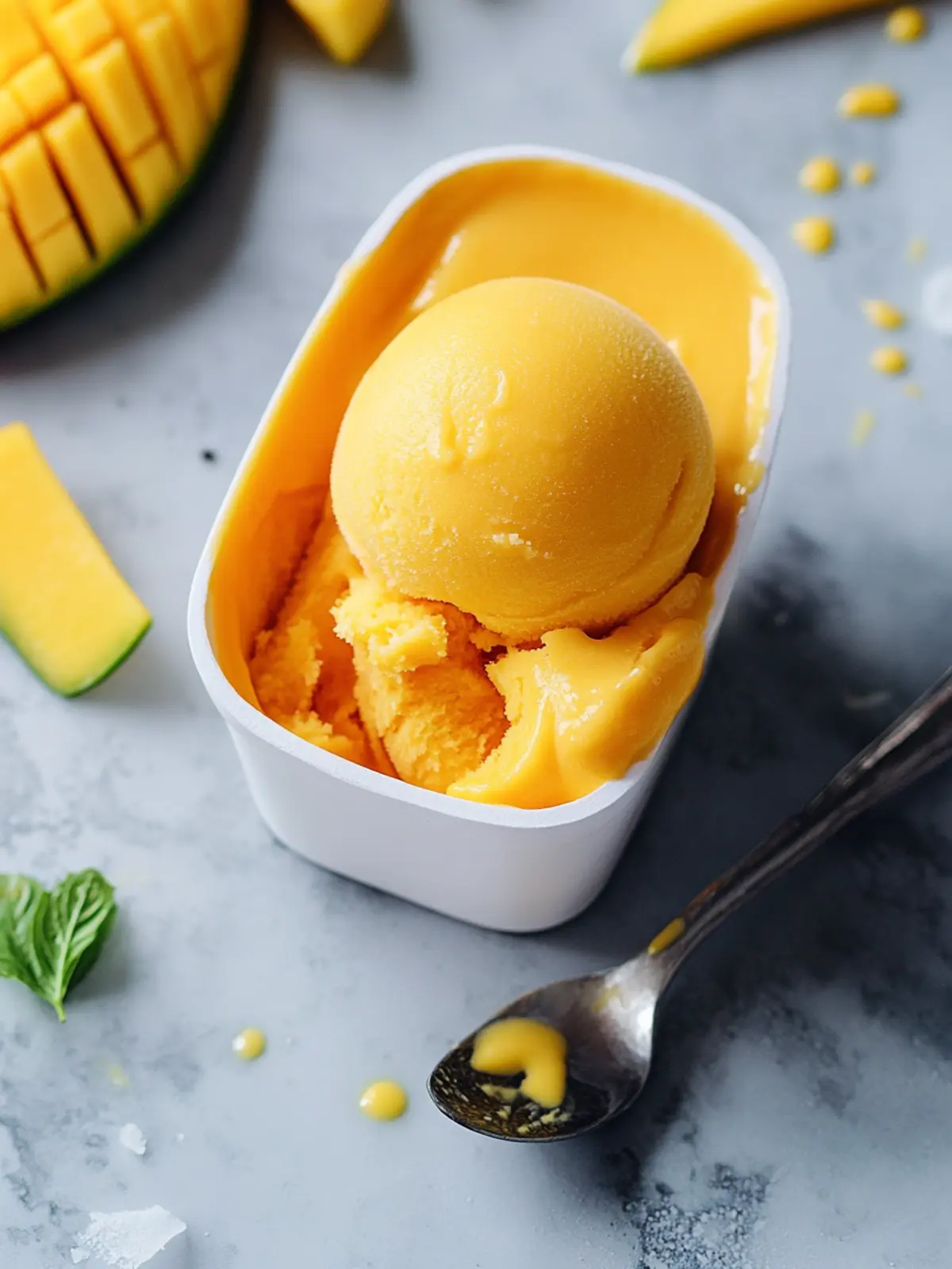 mango sorbet