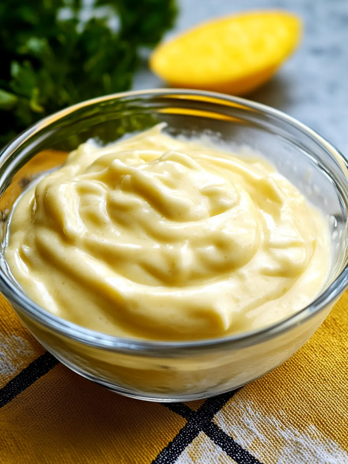 homemade mayonnaise
