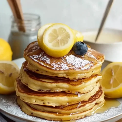 lemon ricotta pancakes recipe