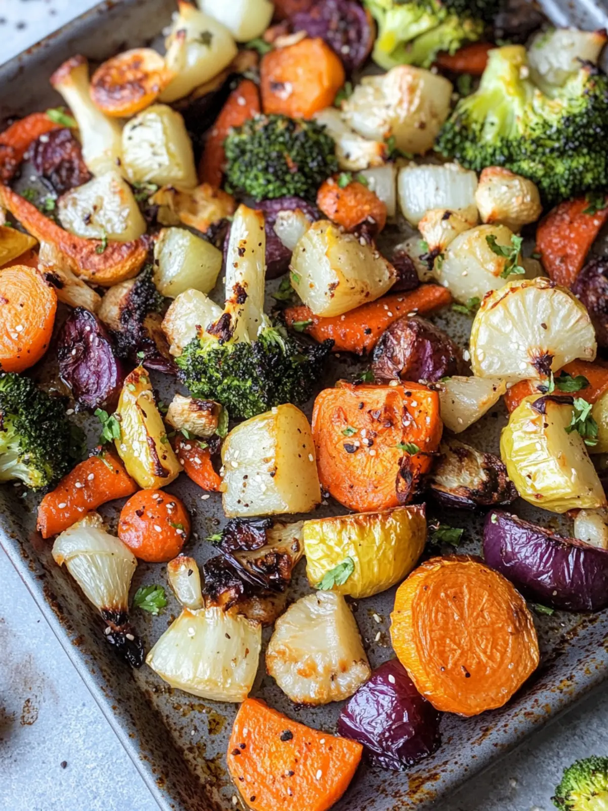 Miso Roasted Vegetables