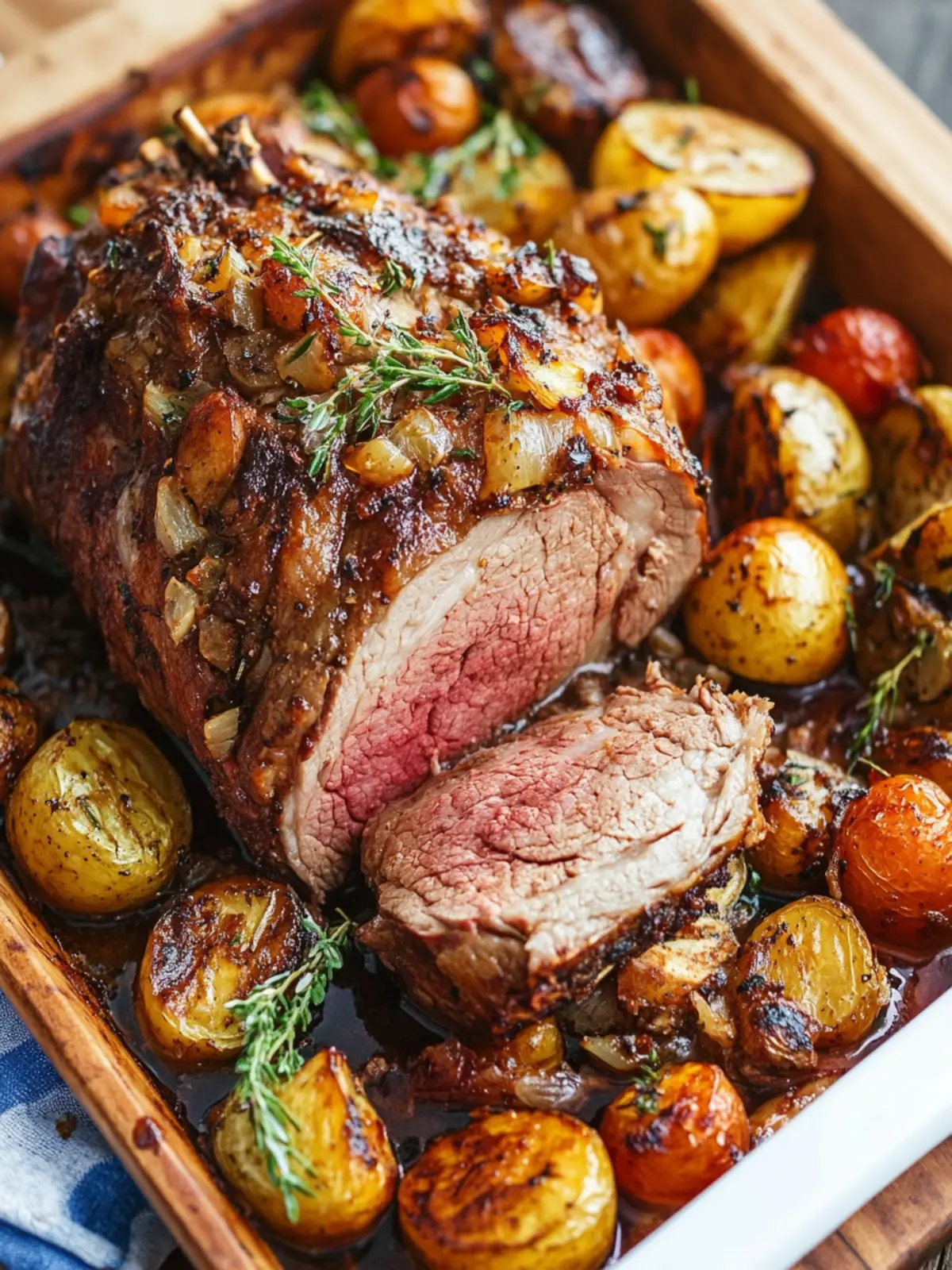 roasted leg of lamb recipe