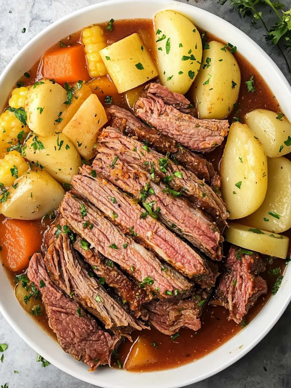 corn beef crock pot
