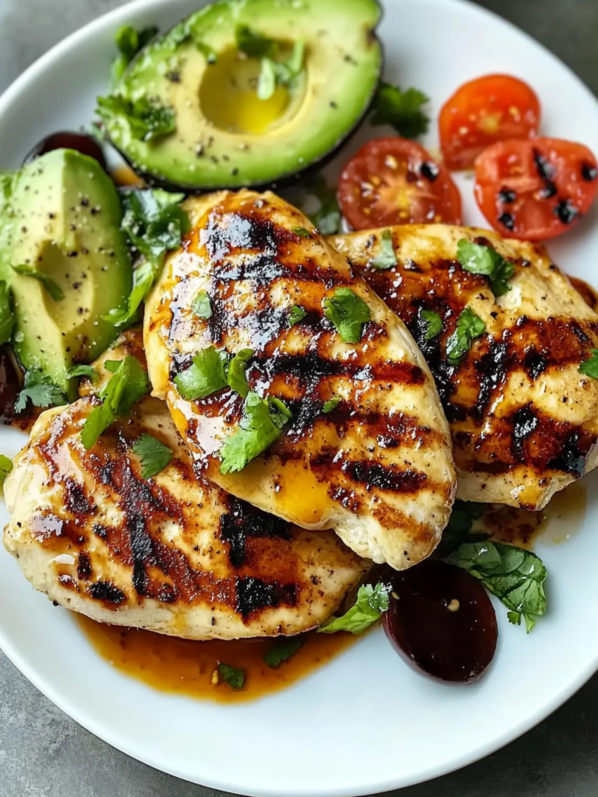 Grilled California Avocado Chicken