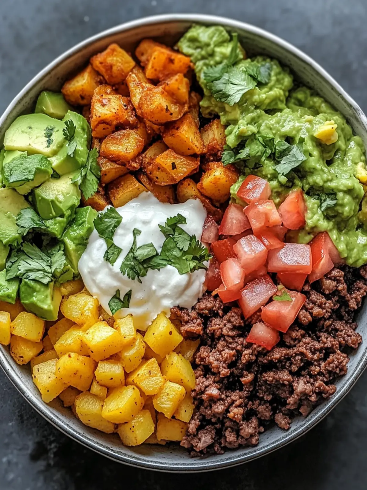Potato Taco Bowl