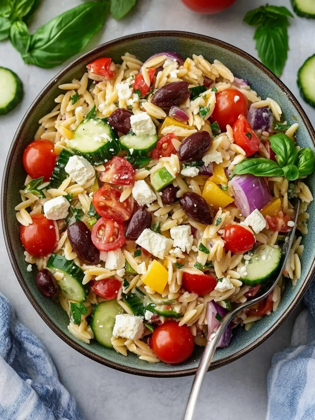 greek orzo salad recipe