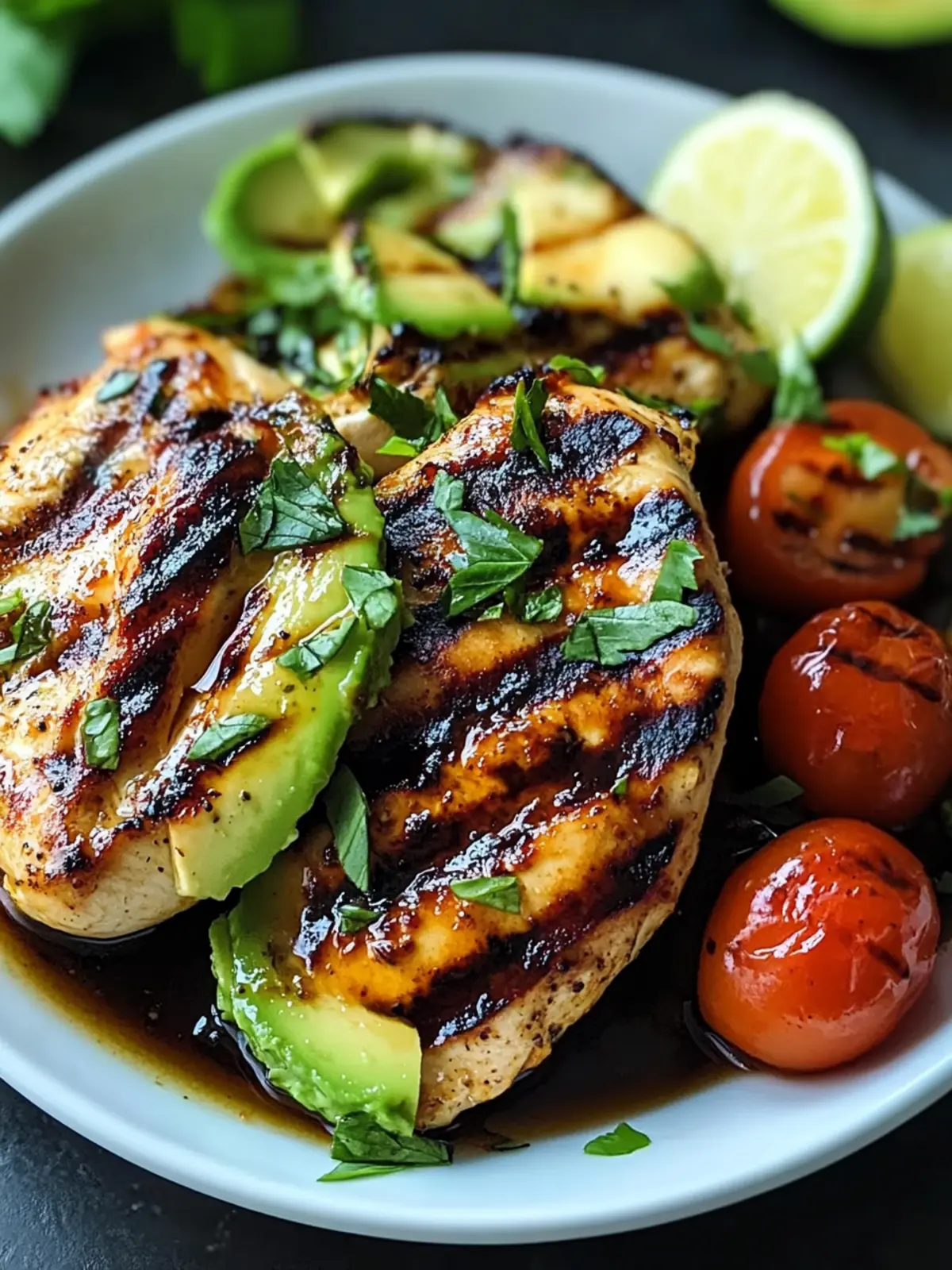 Grilled California Avocado Chicken