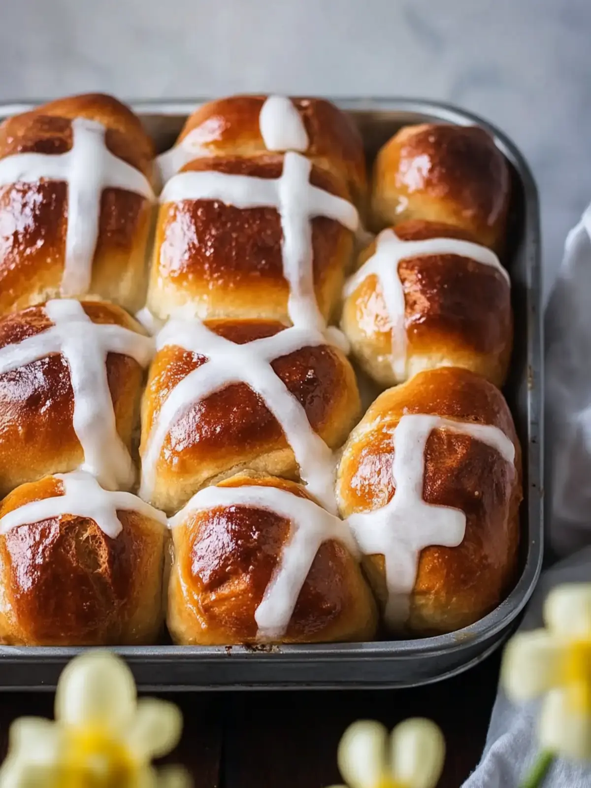 hot cross buns recipe