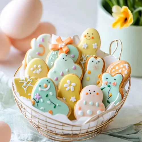 Easter Pastel Sugar Cookies