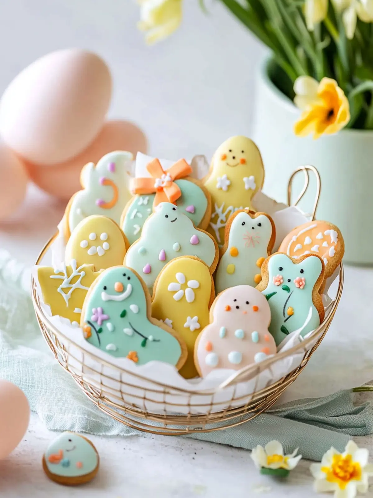 Easter Pastel Sugar Cookies That Wow with Color and Flavor