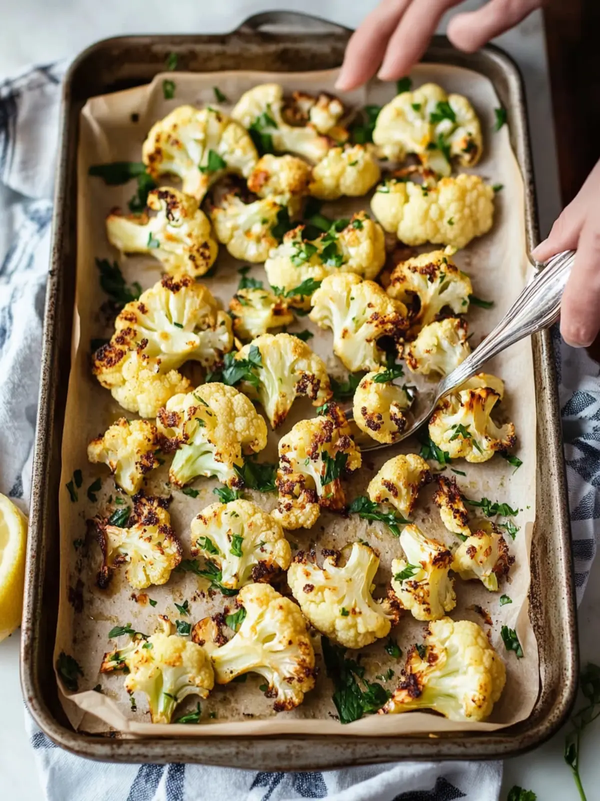 roasted cauliflower recipe
