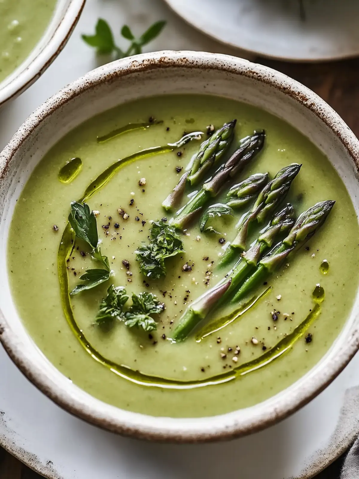 asparagus soup recipe
