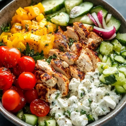 Greek Chicken Bowls