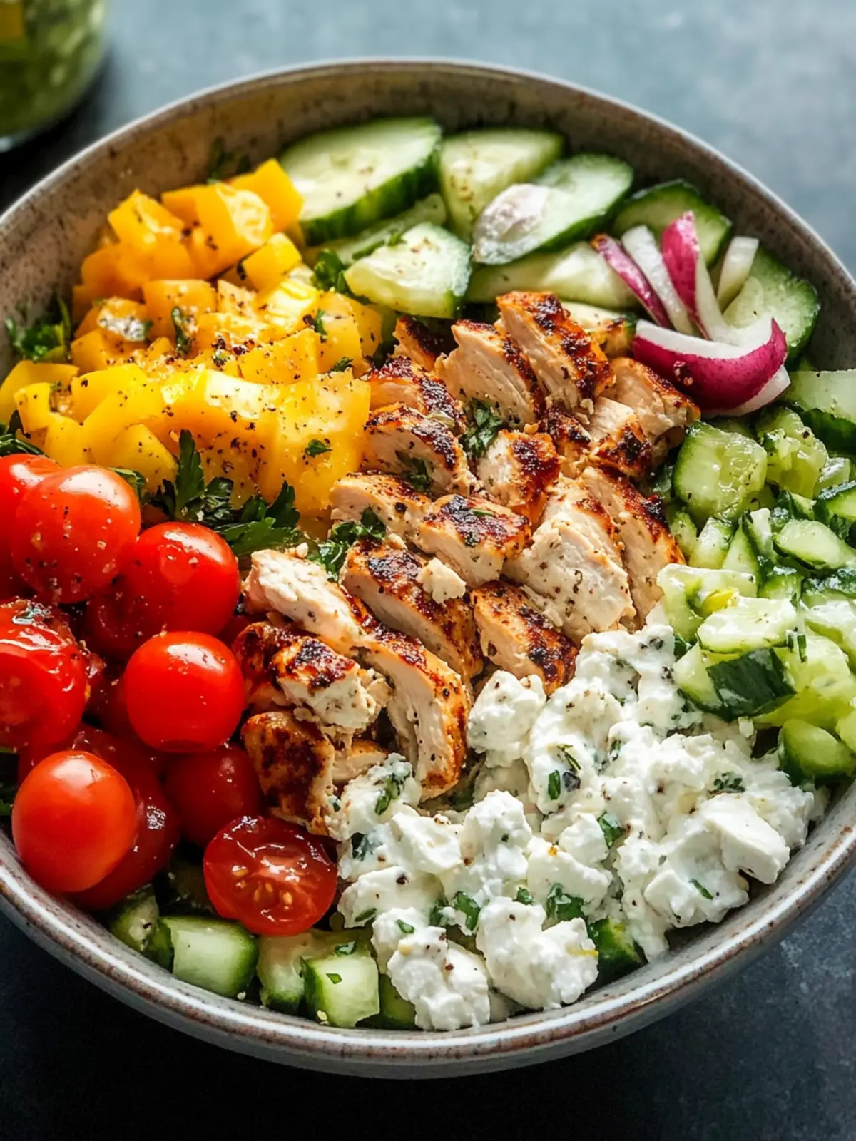 Flavor-Packed Greek Chicken Bowls Perfect for Meal Prep