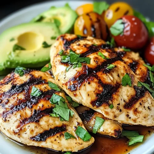 Grilled California Avocado Chicken