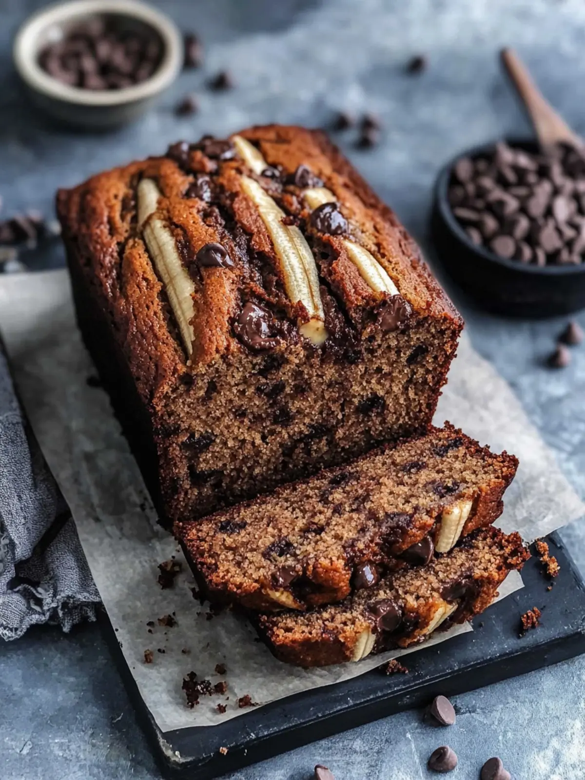 choc chip banana bread