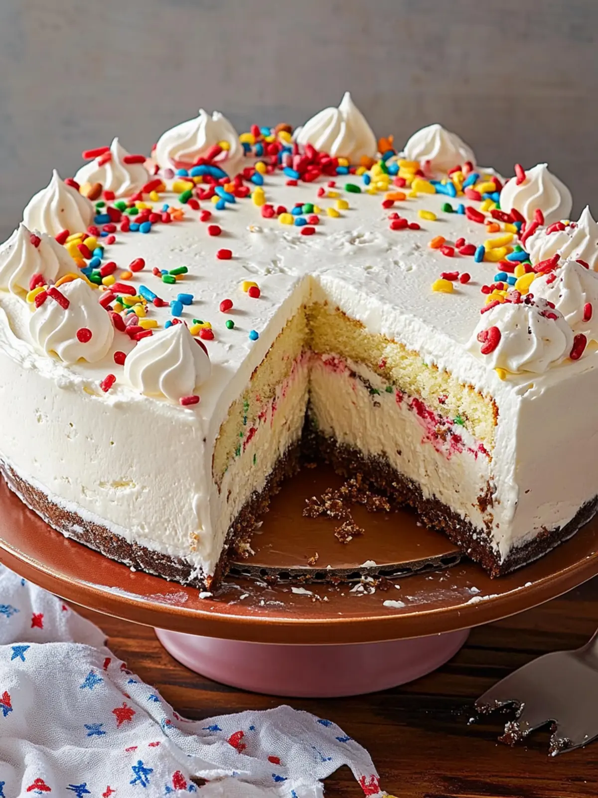Copycat Dairy Queen Ice Cream Cake