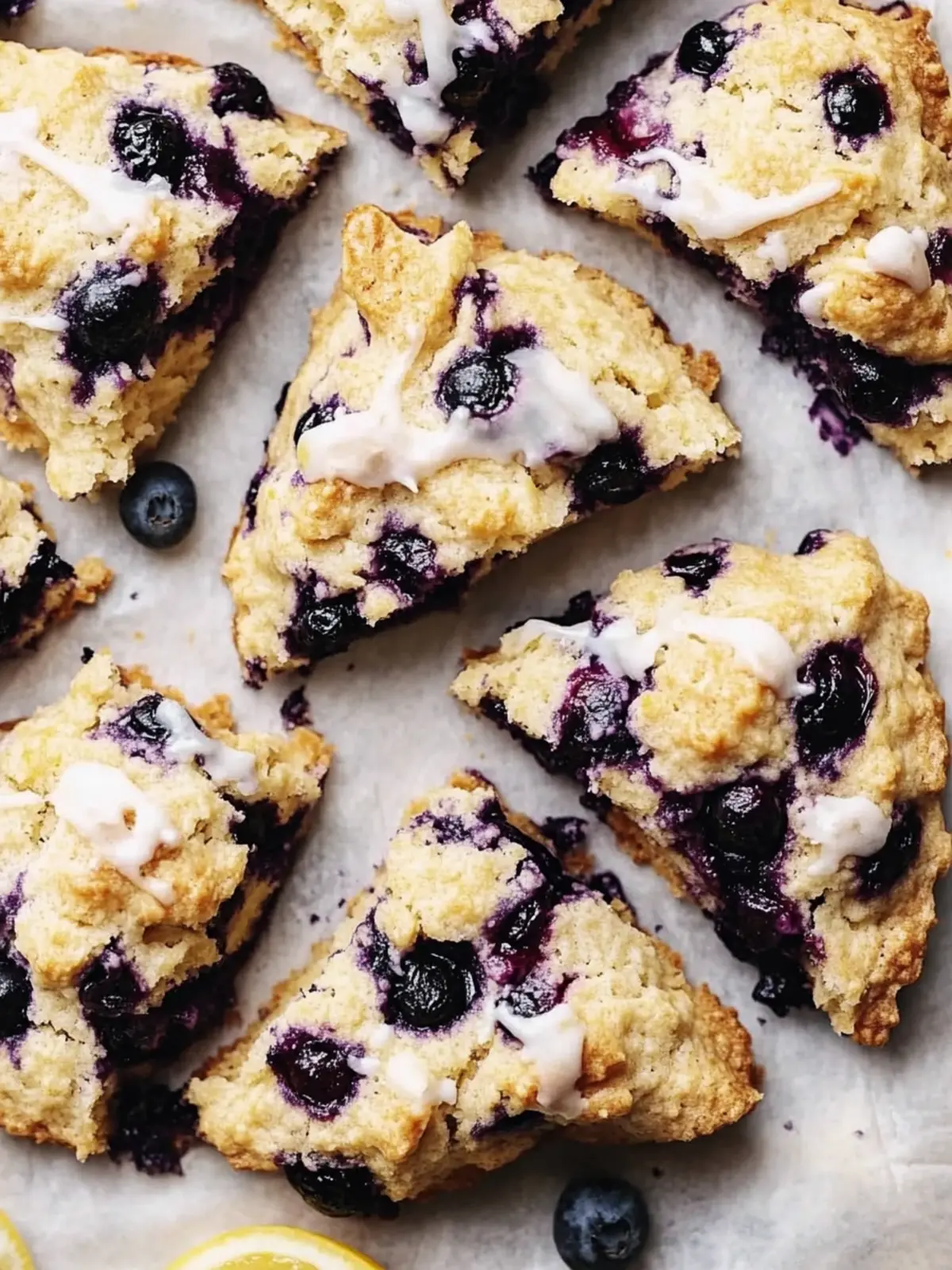 lemon blueberry scones recipe