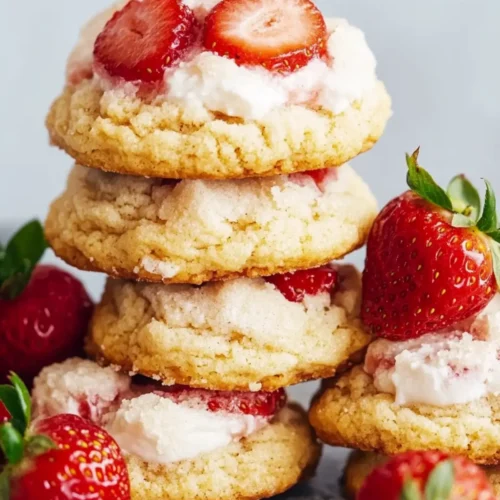 Strawberry Shortcake Cookies