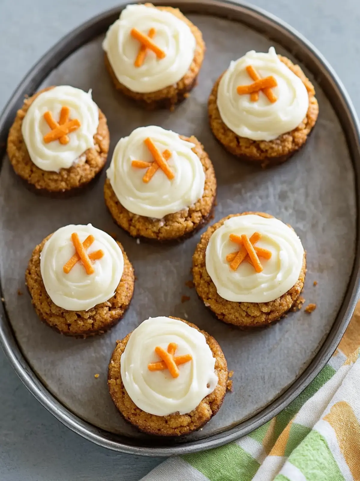 Delicious Carrot Cake Cookies with Cream Cheese Frosting Recipe