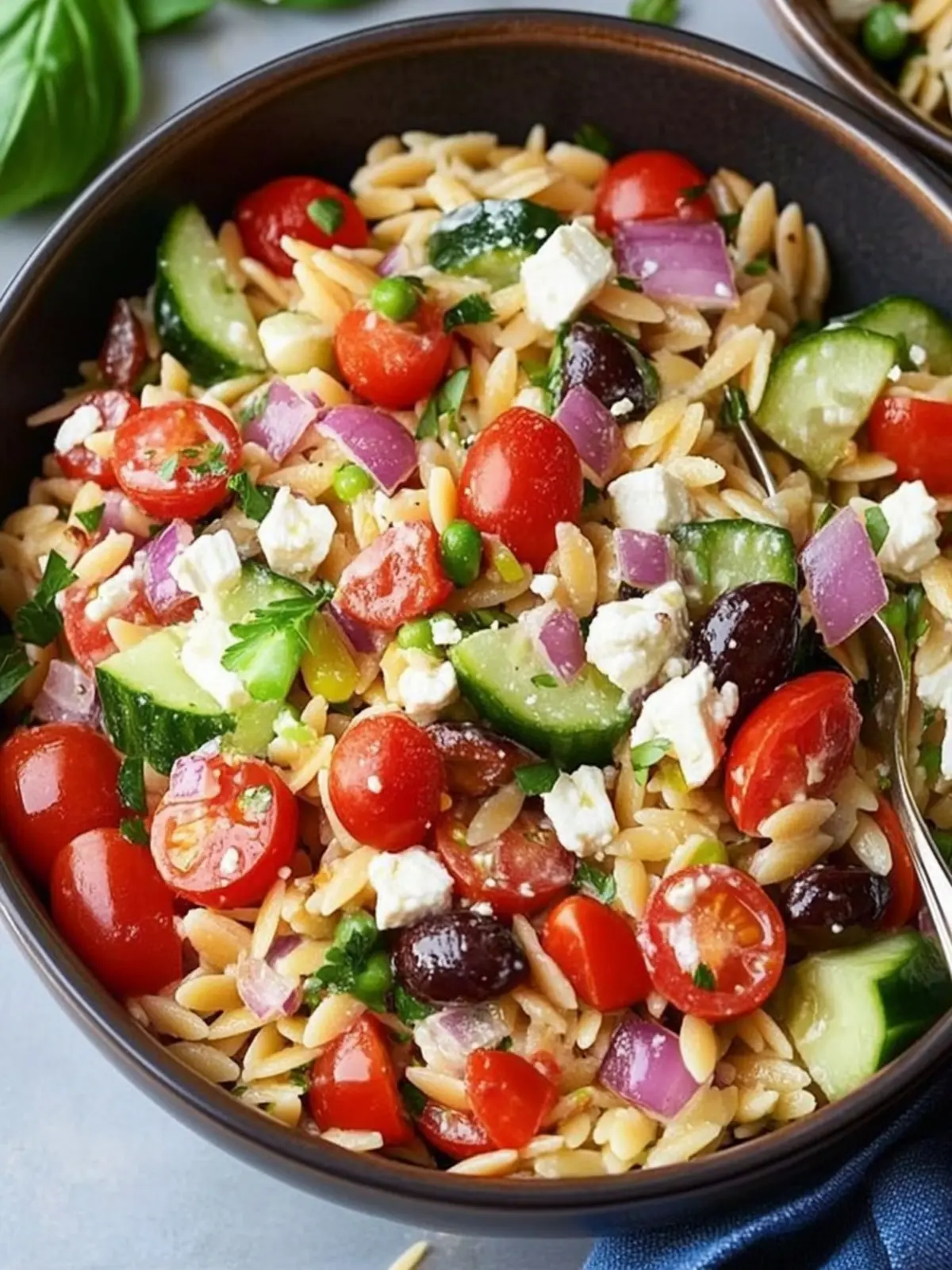 greek orzo salad recipe
