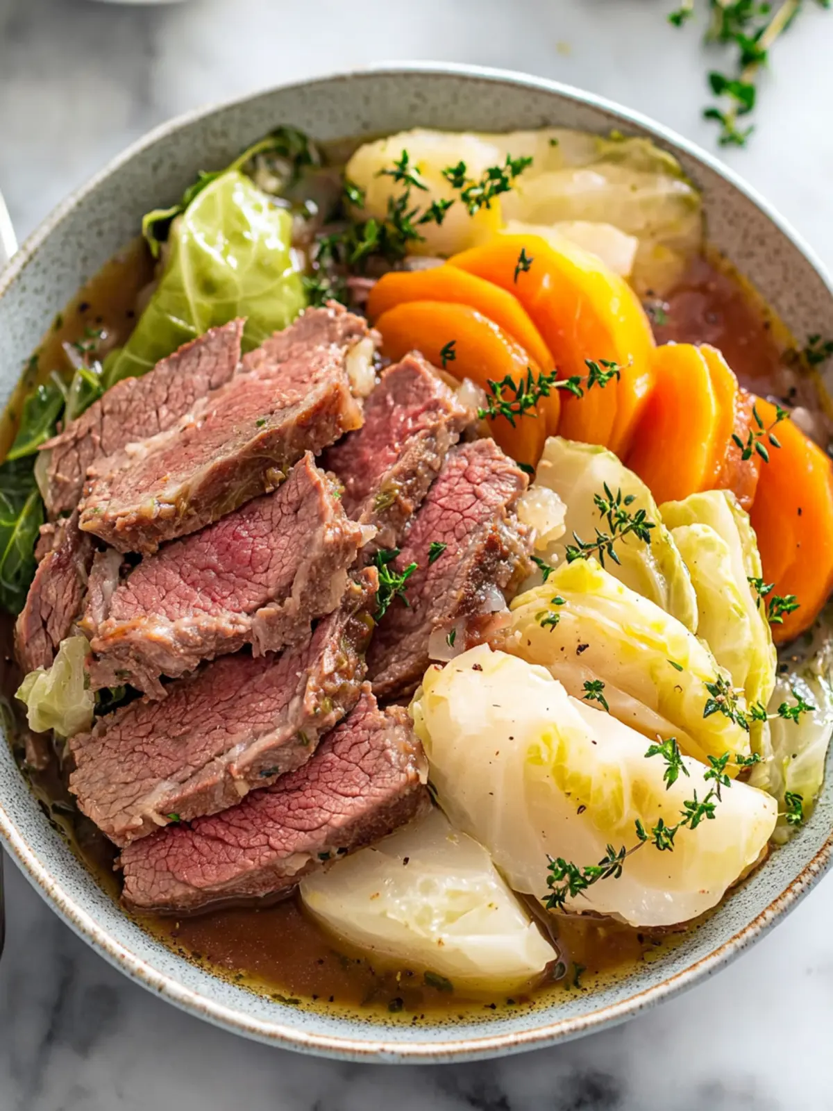 corn beef and cabbage recipe crock pot