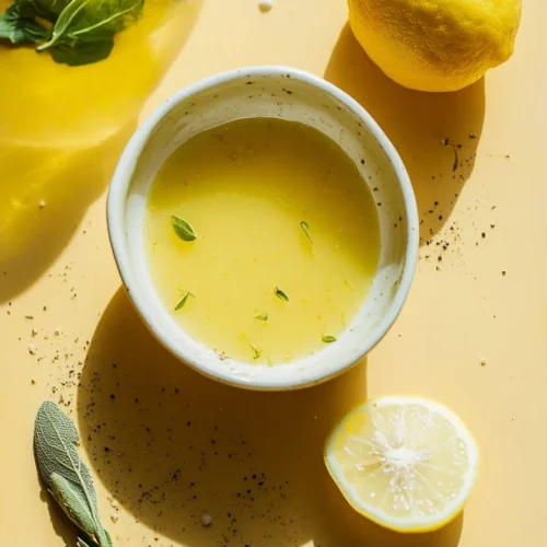 lemon vinegarette dressing
