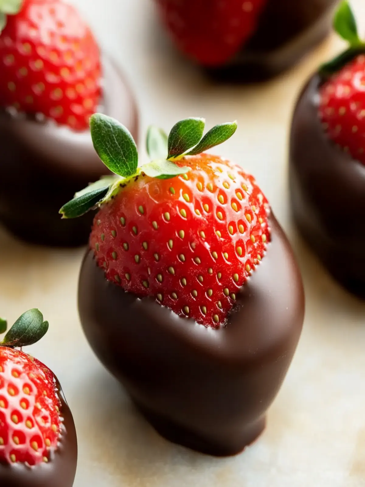 chocolate covered strawberries recipe