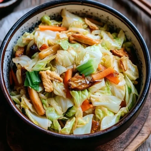 cabbage stir fry recipe