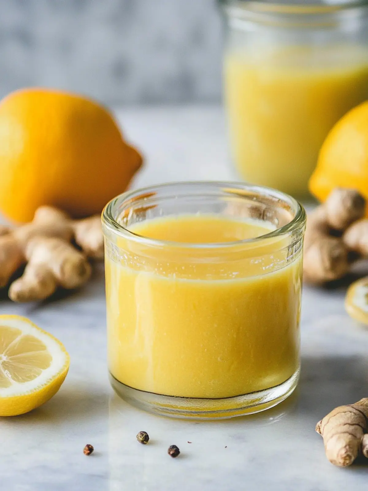 lemon ginger turmeric shot