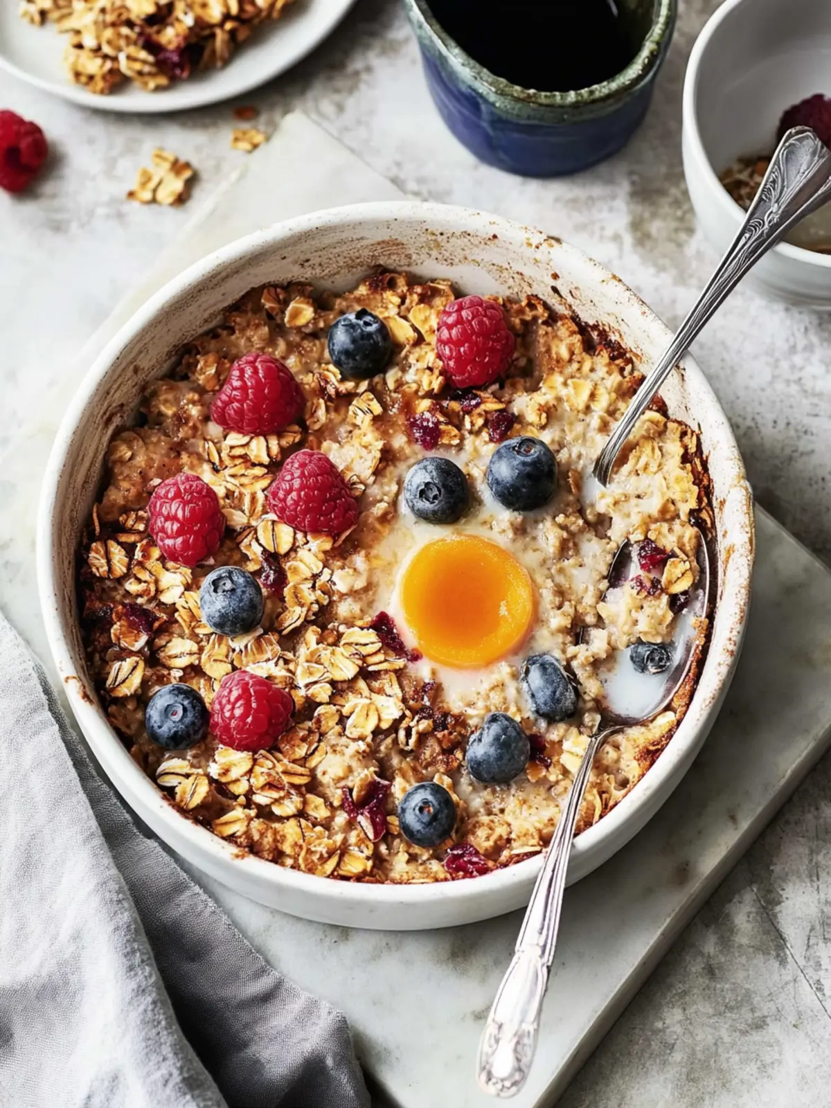 baked oats breakfast