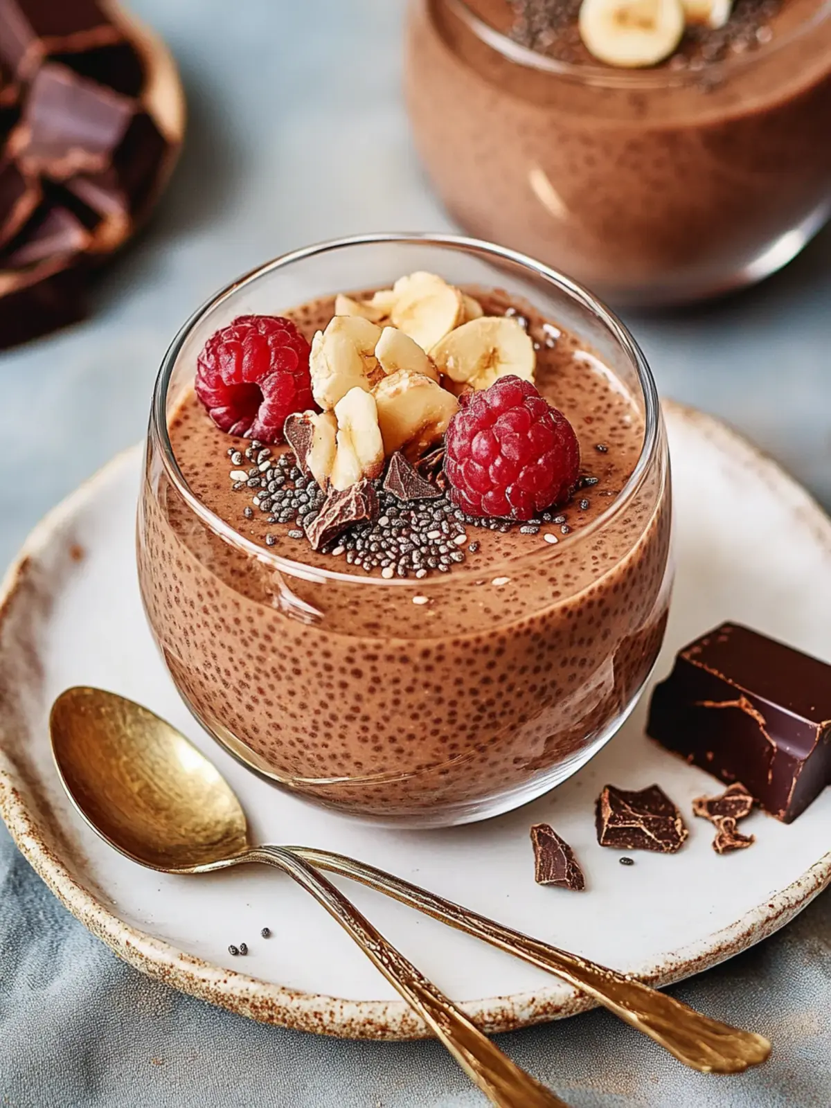 Chocolate Yogurt Chia Pudding