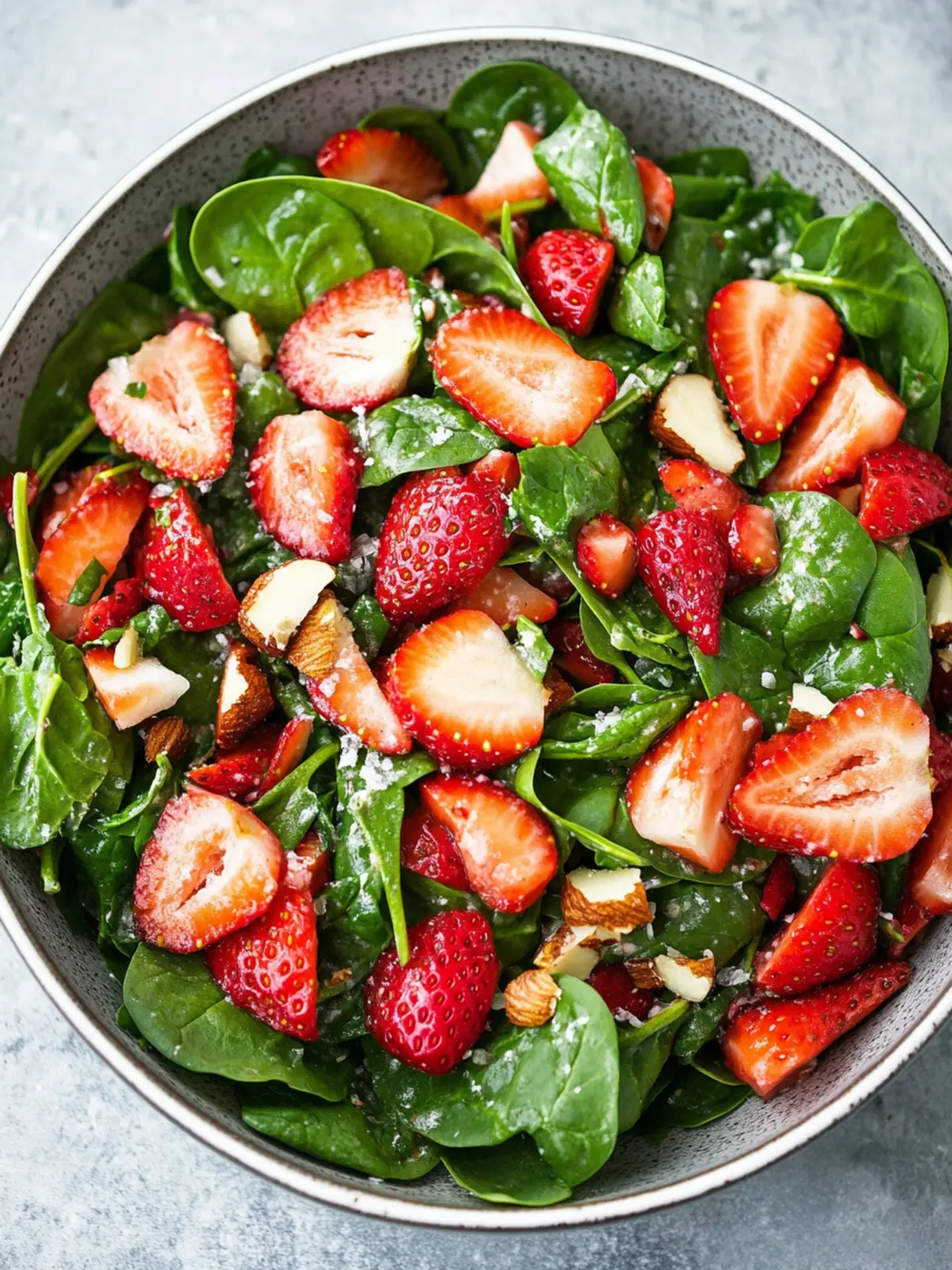 Strawberry Spinach Salad