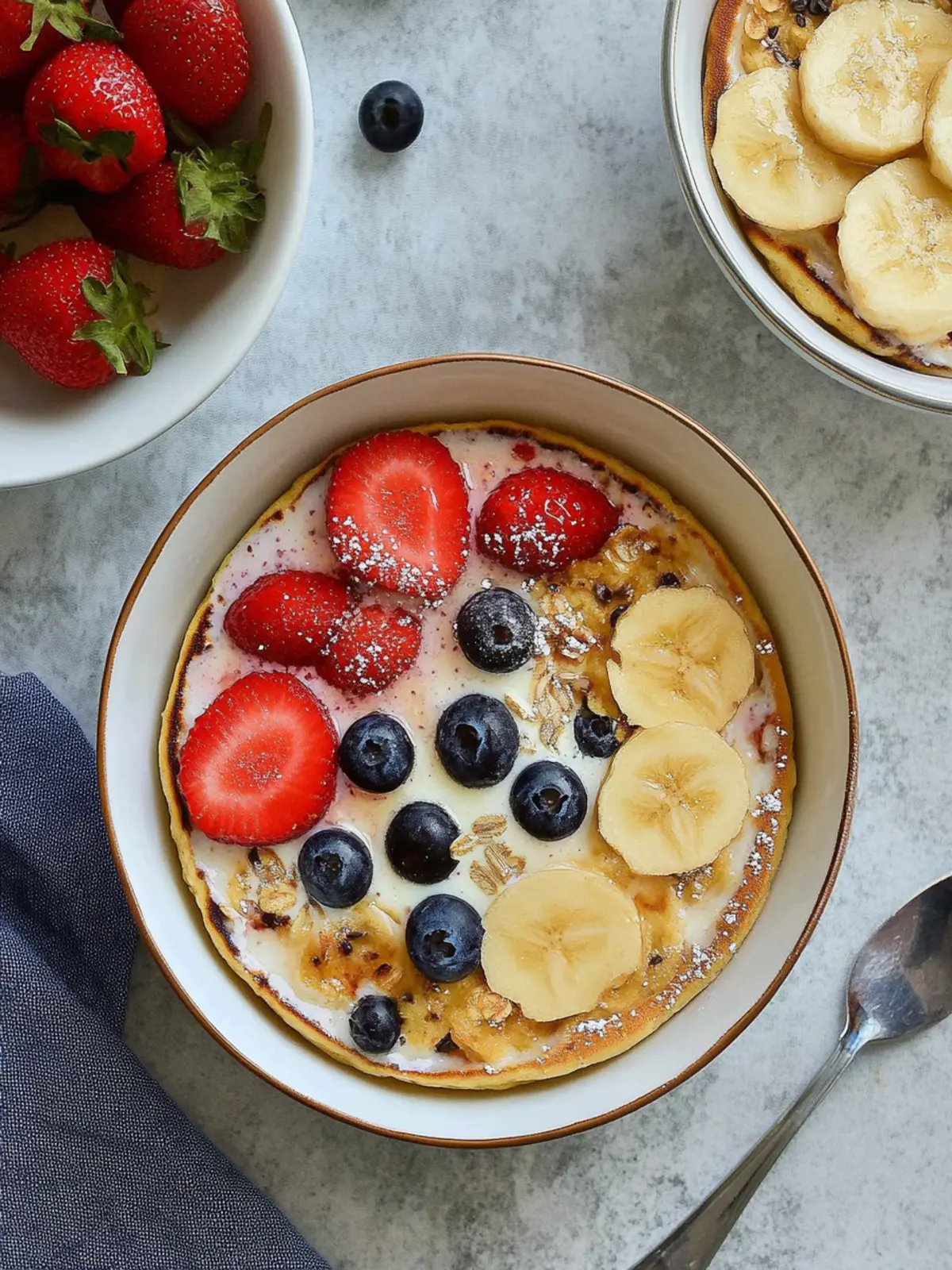 Protein Pancake Bowls
