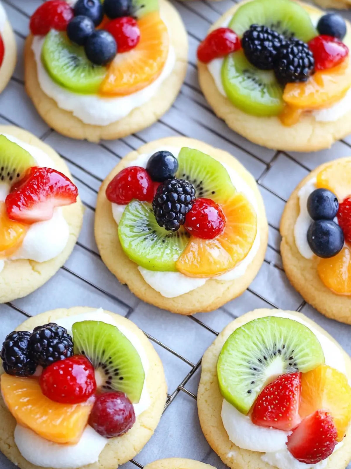 fruit pizza sugar cookie