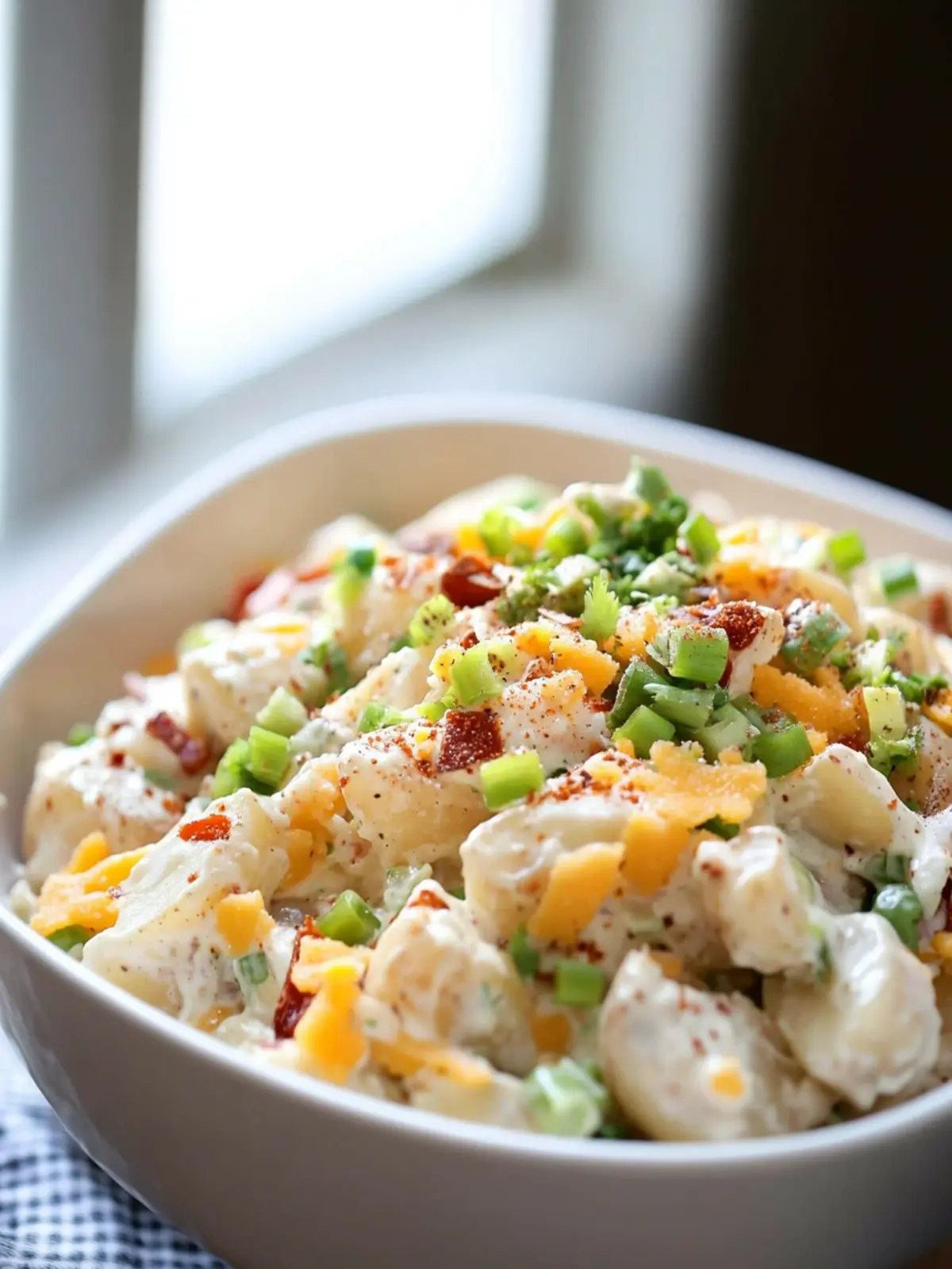 Loaded Potato Salad (a Baked Potato Salad!), Easy Summer Salad Recipe