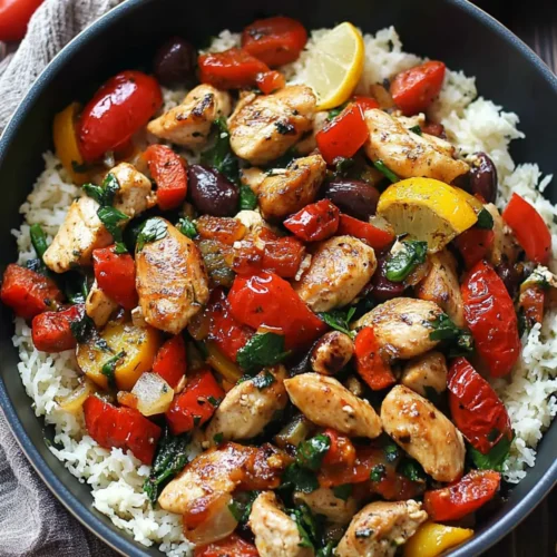 Mediterranean Chicken Stir Fry