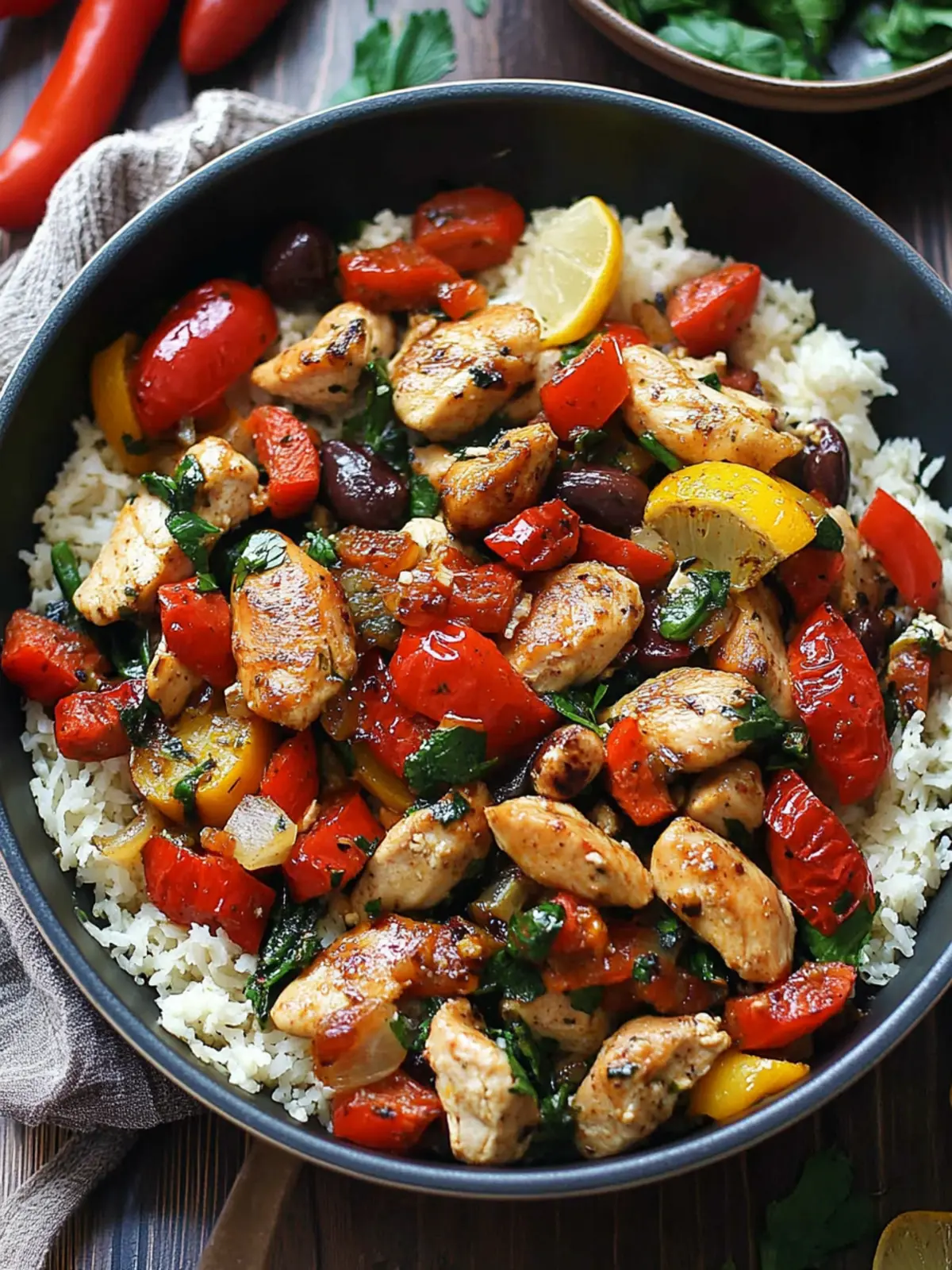 Delicious Mediterranean Chicken Stir Fry in 30 Minutes