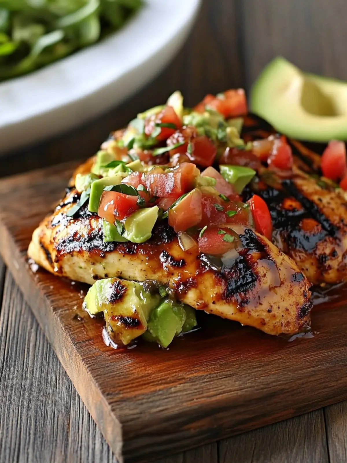 Grilled California Avocado Chicken