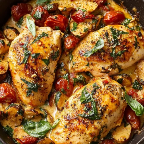 Marry Me Chicken (Creamy Tuscan Style)