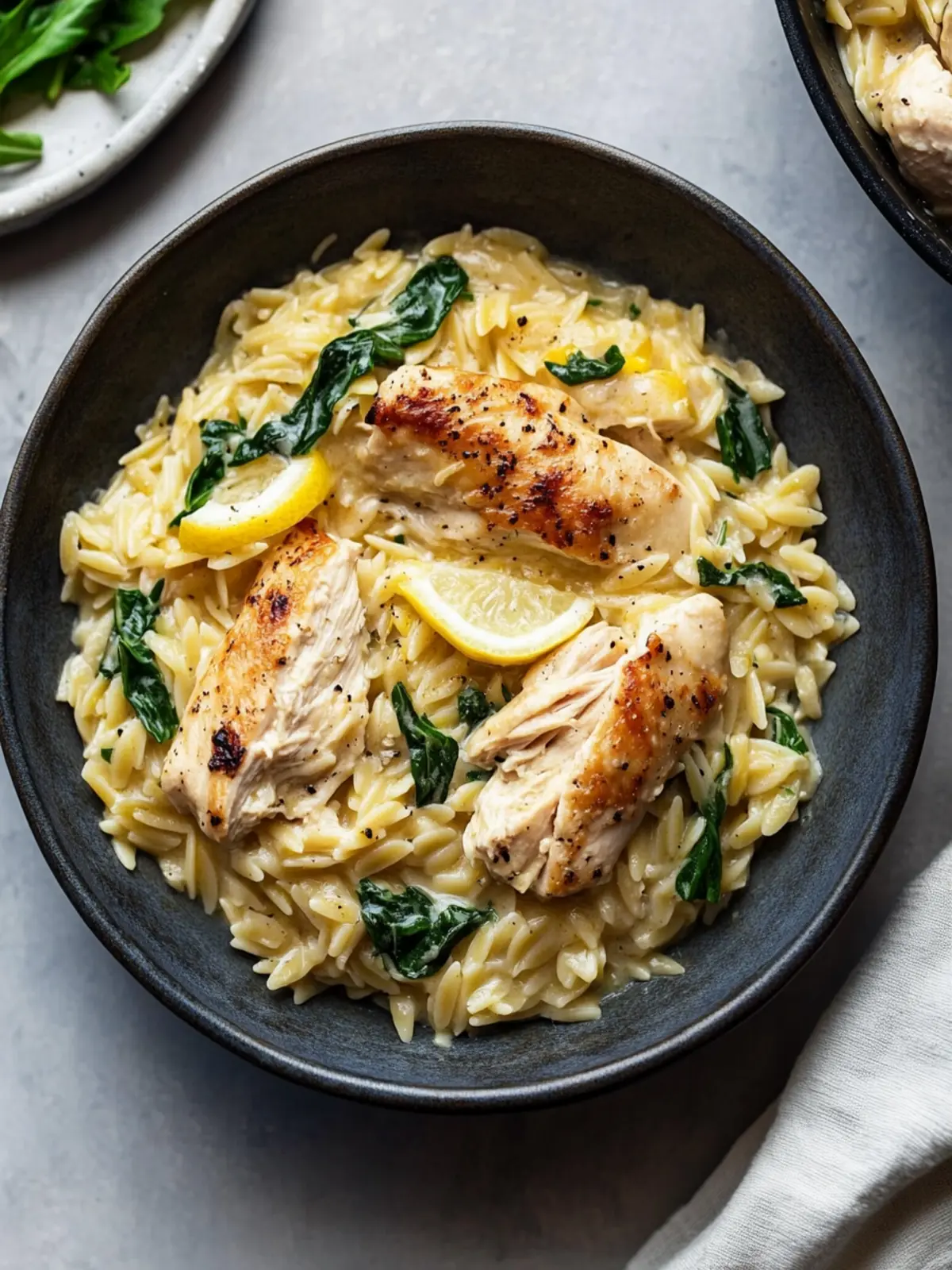 Lemon Chicken Orzo