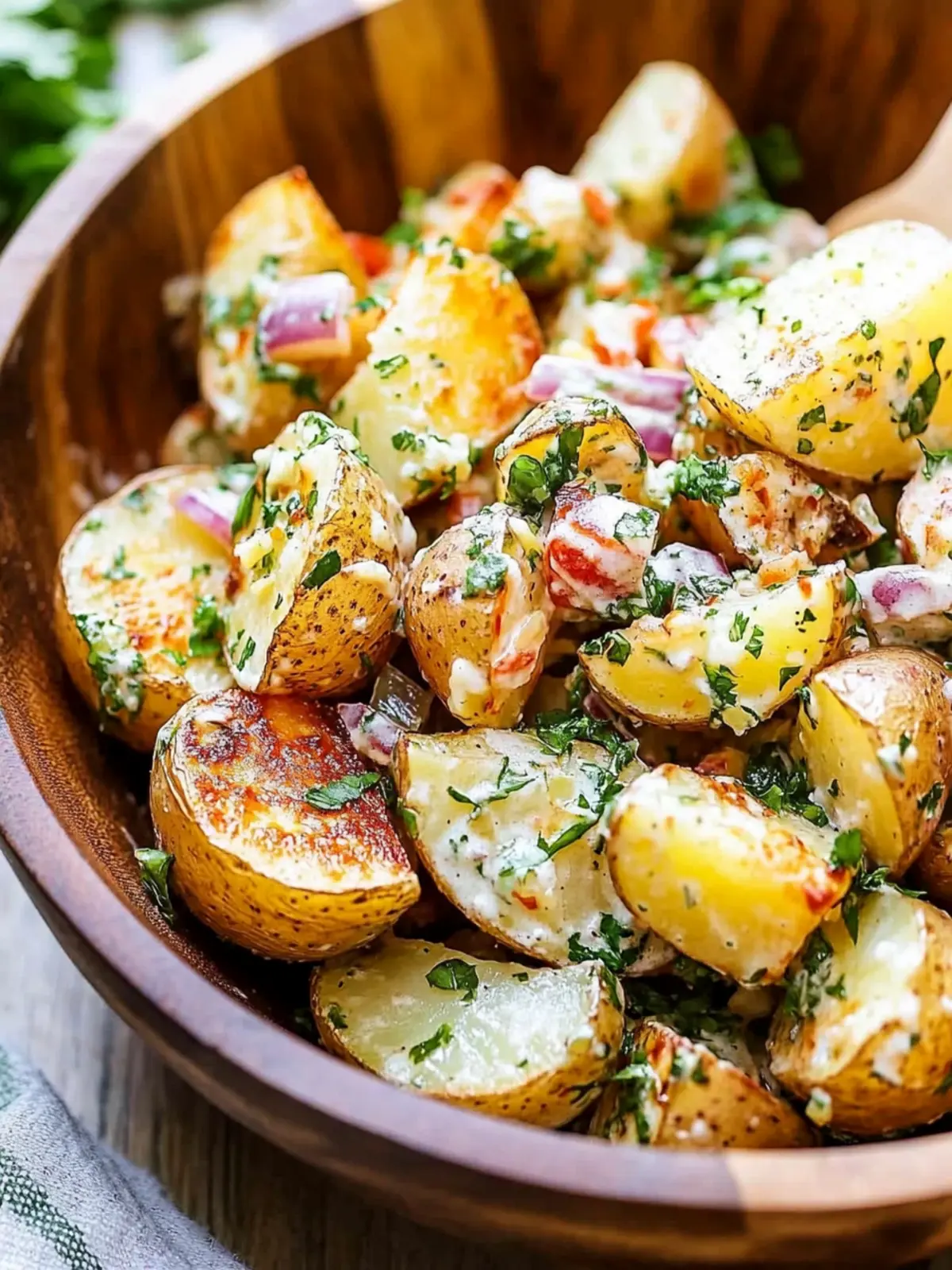 Best Roasted Potato Salad