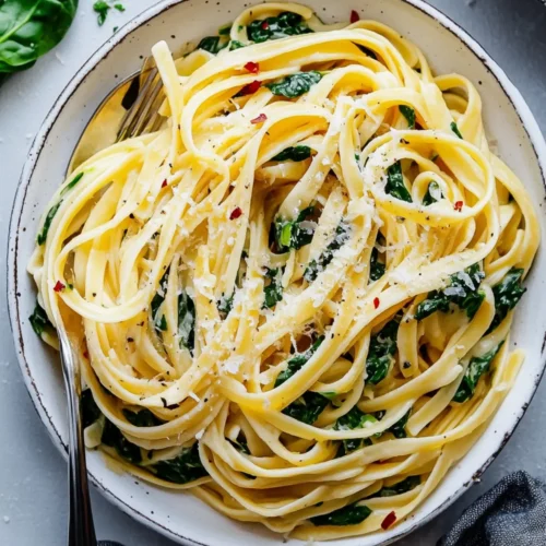 Lemon Spinach Pasta Recipe
